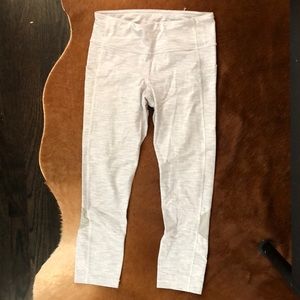 Lululemon Cropped Run Tights